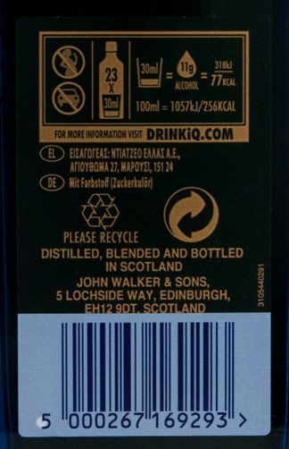 Johnnie Walker Blue Label Ghost and Rare Brora