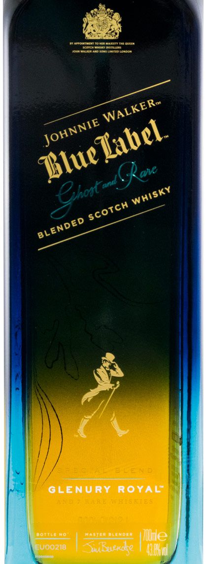 Johnnie Walker Blue Label Ghost And Rare Glenury Royal