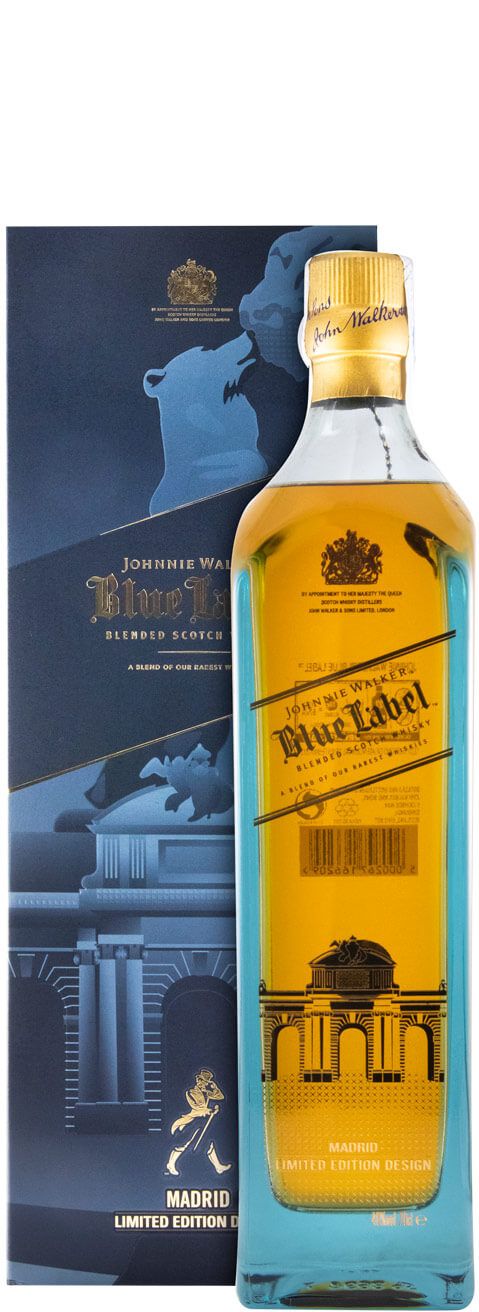 Johnnie Walker Blue Label Madrid Edição Limitada