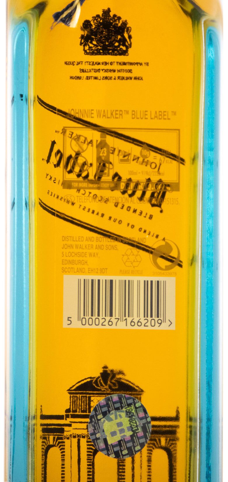 Johnnie Walker Blue Label Madrid Edição Limitada