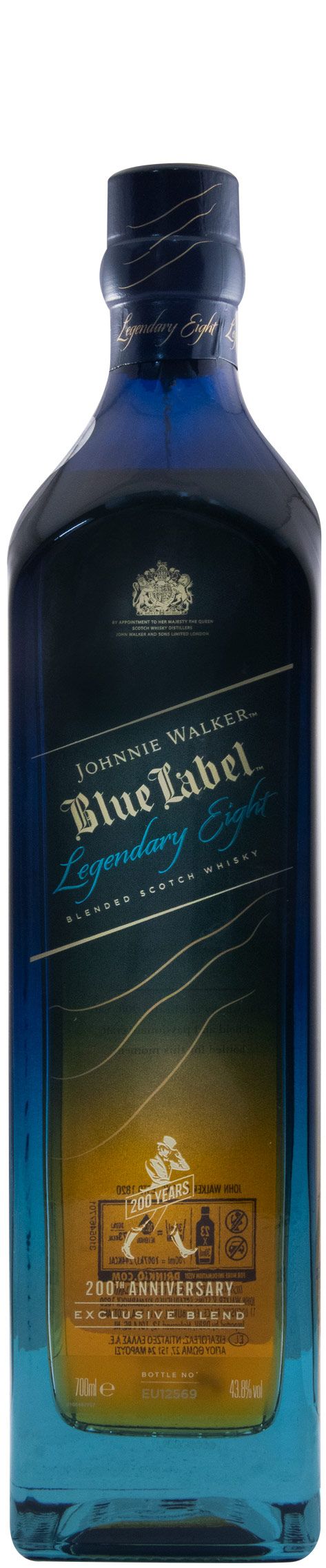 Johnnie Walker Blue Label 200 Years Legendary Eight Exclusive Blend