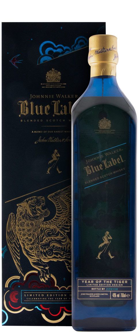 Johnnie Walker Blue Label Year of the Tiger Edição Limitada