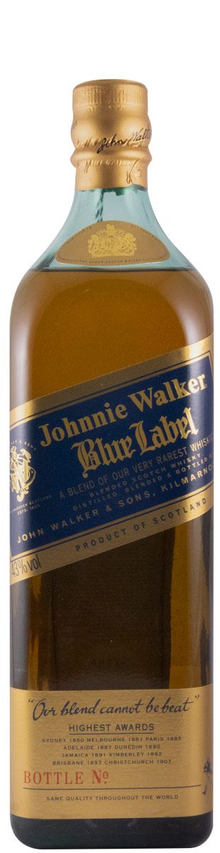 Johnnie Walker Blue Label (former bottle) 75cl