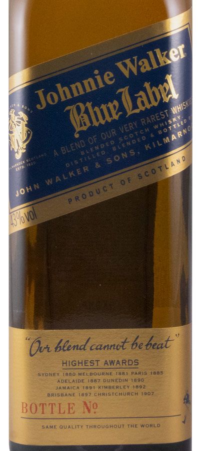 Johnnie Walker Blue Label (former bottle) 75cl
