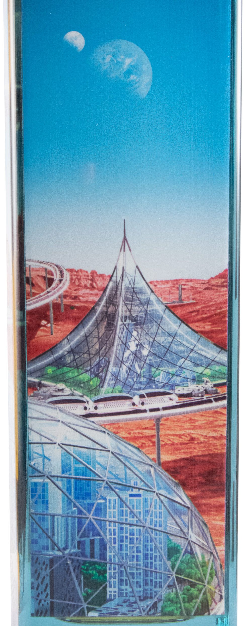 Johnnie Walker Blue Label City X Mars 2220 Cities of the Future Edição Limitada