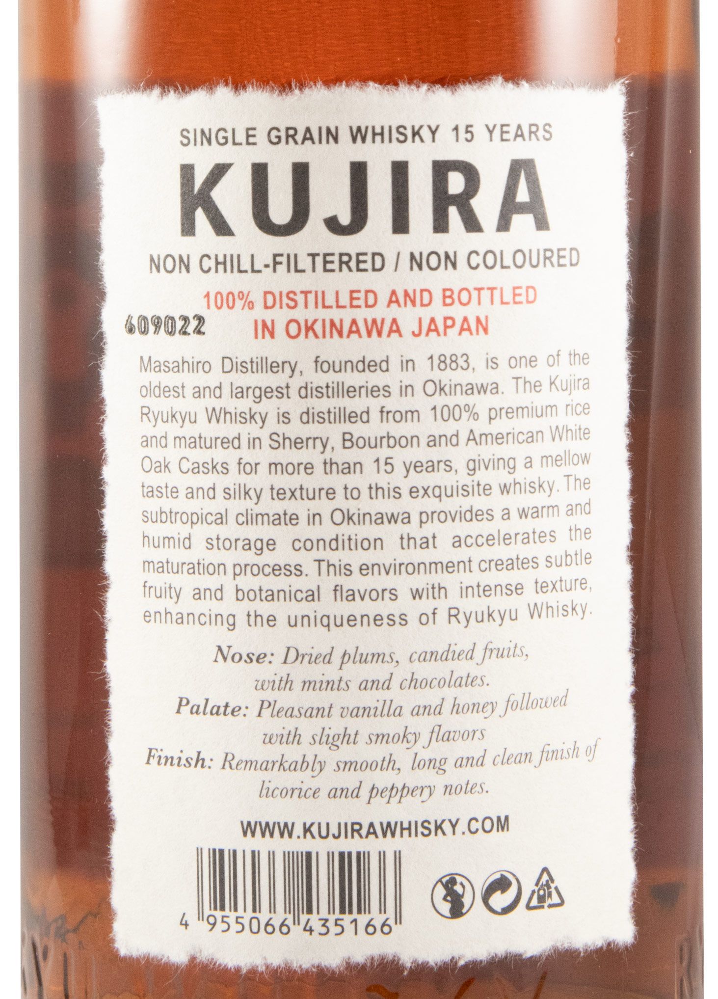 Kujira Ryukyu Single Grain 15 anos