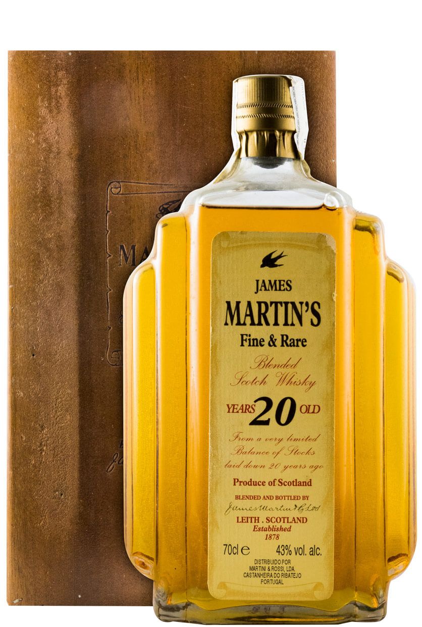 James Martin's 20 anos (caixa de madeira)
