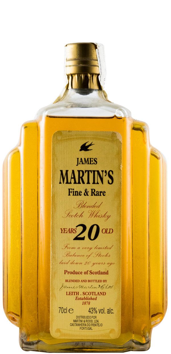 James Martin's 20 anos (caixa de madeira)