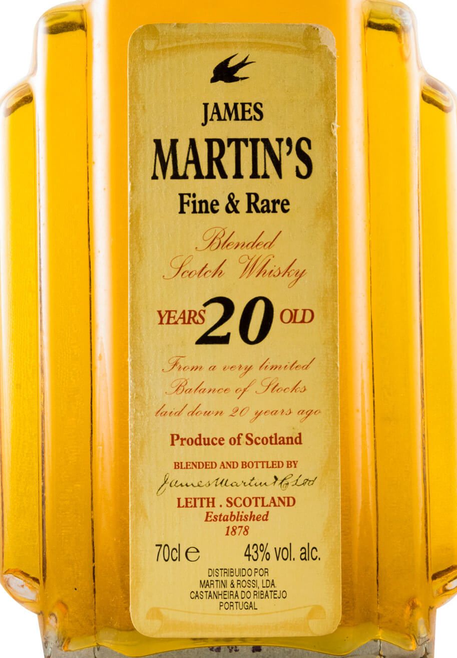 James Martin's 20 anos (caixa de madeira)