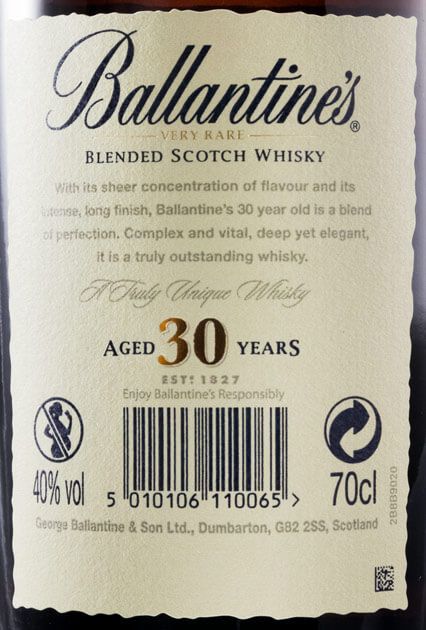 Ballantine's 30 years