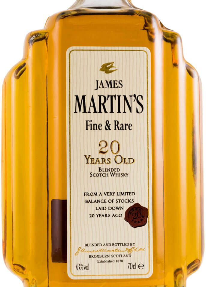 James Martin's 20 anos (caixa de pele)