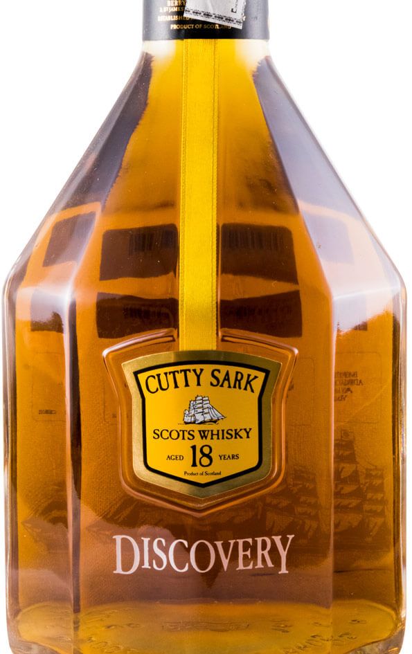 Cutty Sark Discovery 18 anos (estojo em pele)