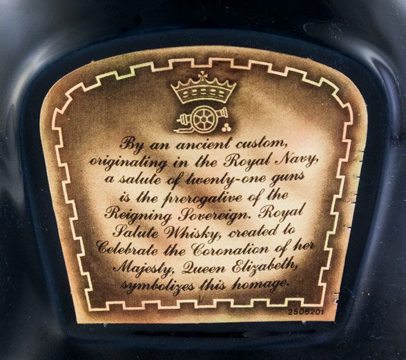 Royal Salute 21 years (former bottle) 75cl