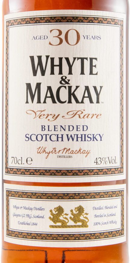 Whyte & Mackay Very Rare 30 years (former bottle)