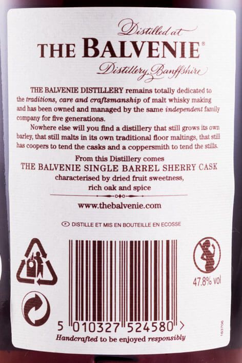 Balvenie Single Barrel Sherry Cask 15 years