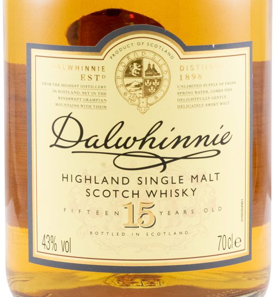 Dalwhinnie 15 anos