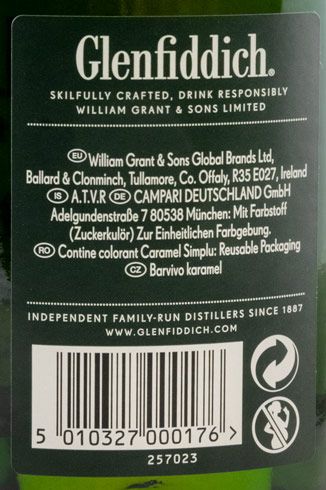Glenfiddich 12 anos