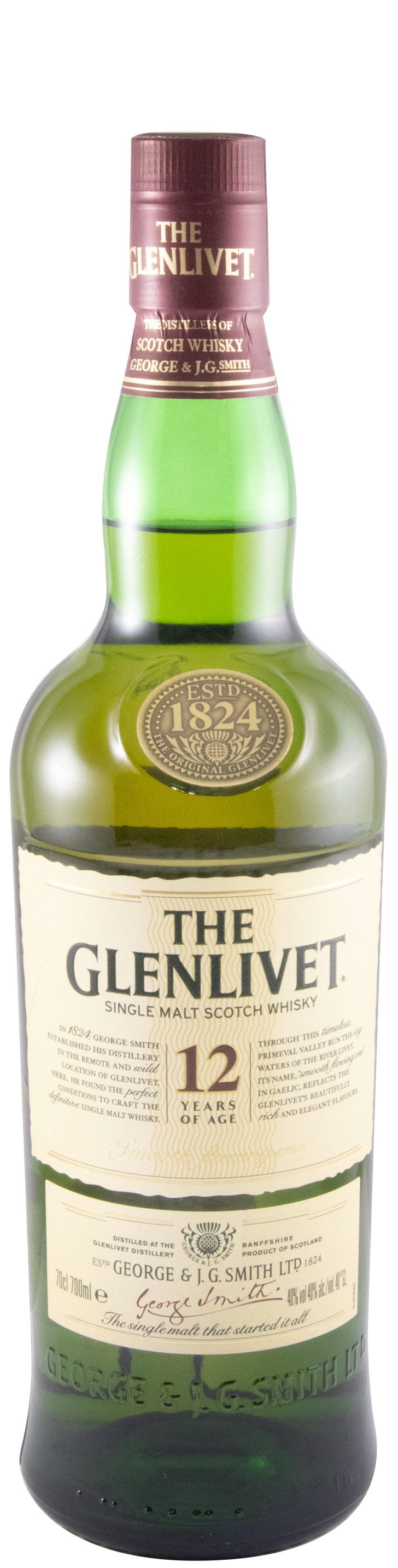Glenlivet Single Malt 12 anos