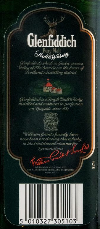 Glenfiddich Pure Malt (caixa de coleção)