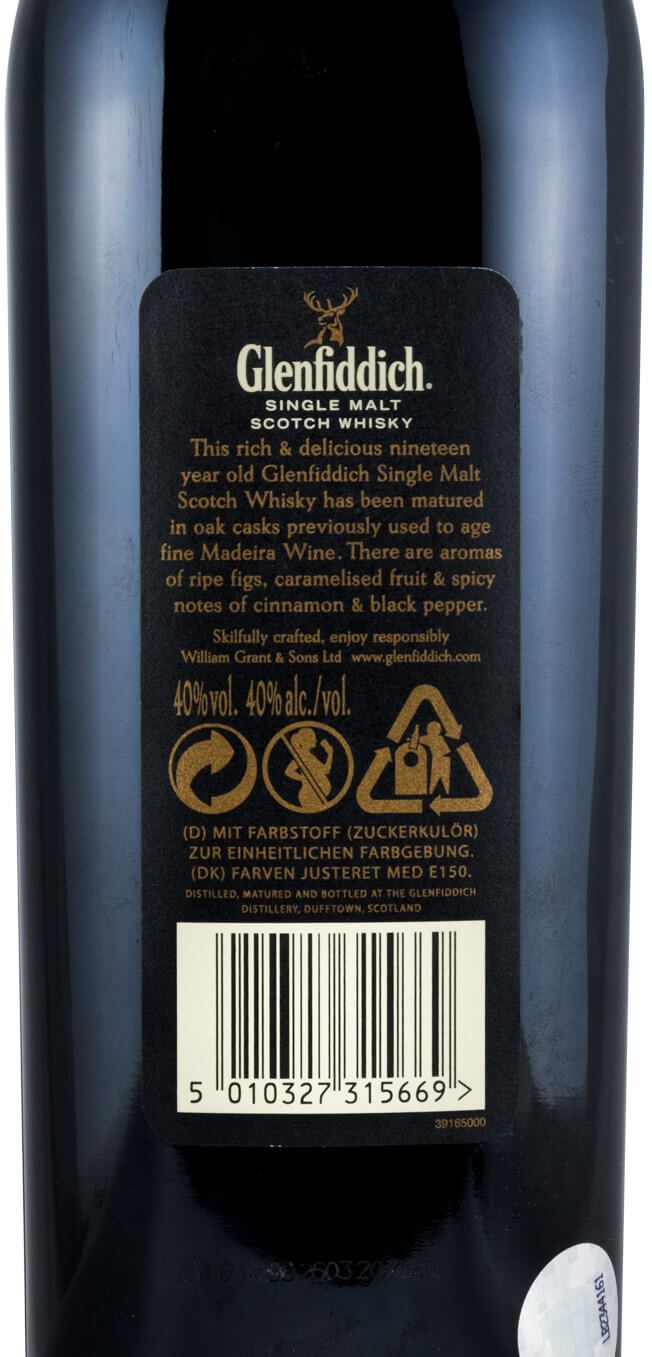 Glenfiddich Age of Discovery Madeira Cask 19 anos