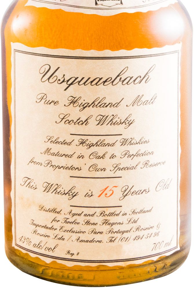 Usquaebach Malt 15 years