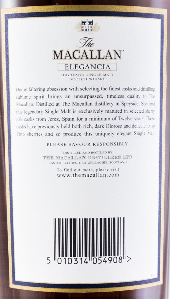Macallan Elegancia 12 anos 1L