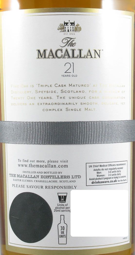 Macallan 21 anos Triple Cask Matured Fine Oak