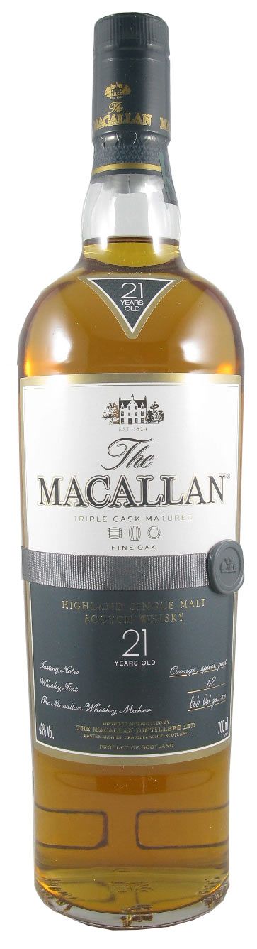 Macallan 21 anos Triple Cask Matured Fine Oak