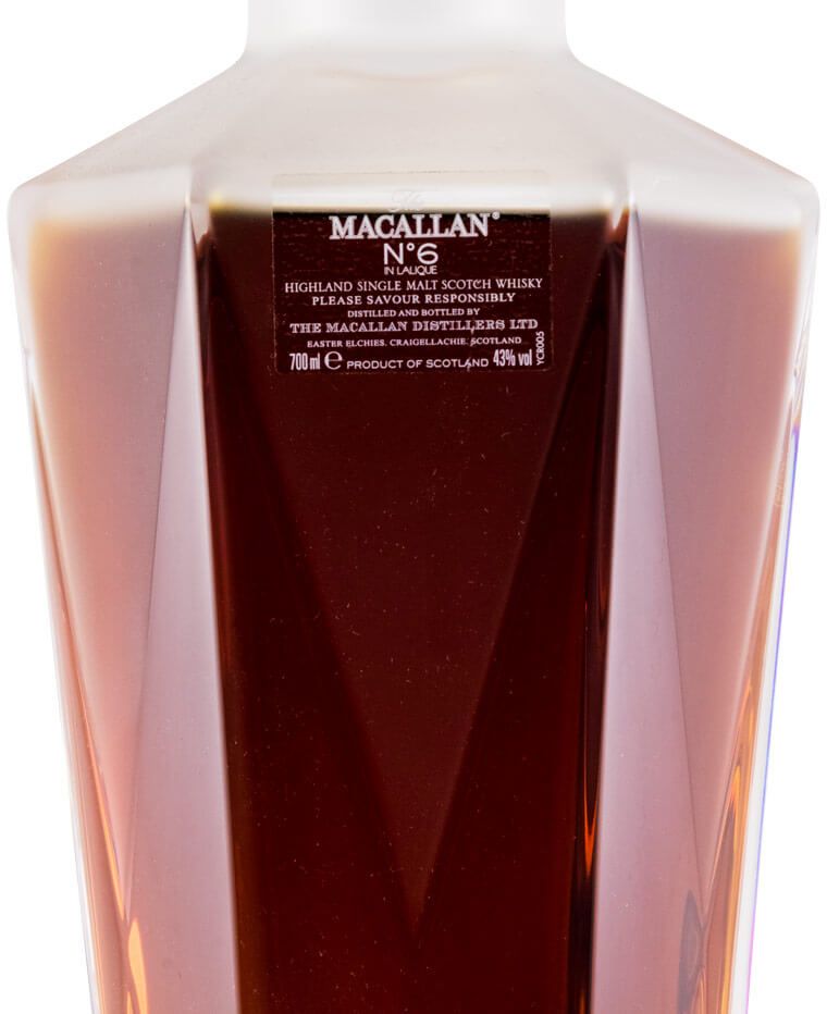 Macallan N.º 6 in Lalique Decanter