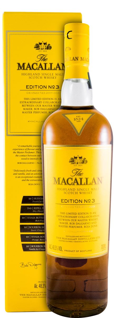 Macallan Edition N.º 3 Edição Limitada
