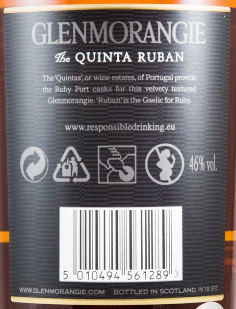 Glenmorangie The Quinta Ruban 12 anos