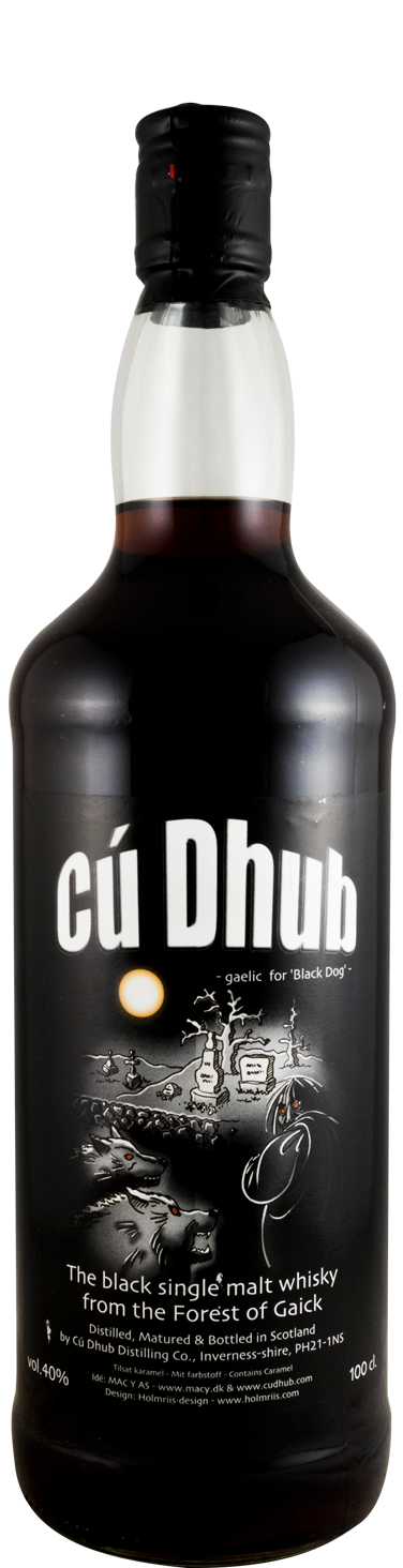 Cú Dhub Black Single Malt 1L