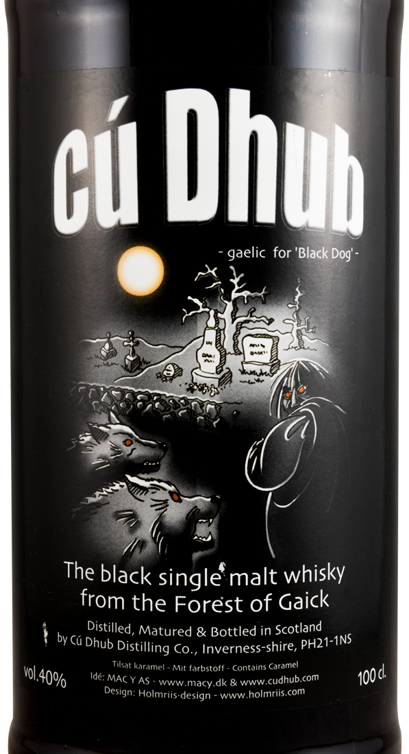 Cú Dhub Black Single Malt 1L