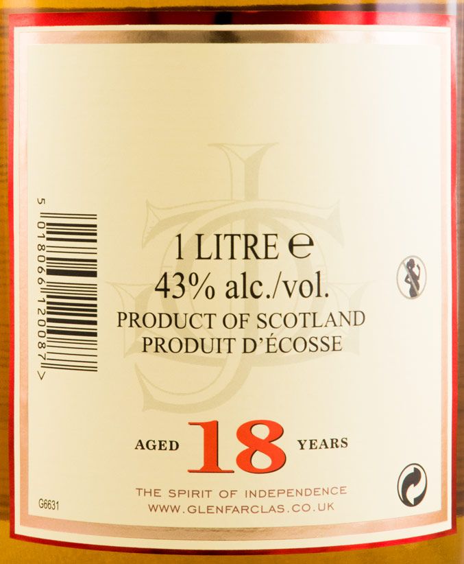 Glenfarclas 18 anos 1L