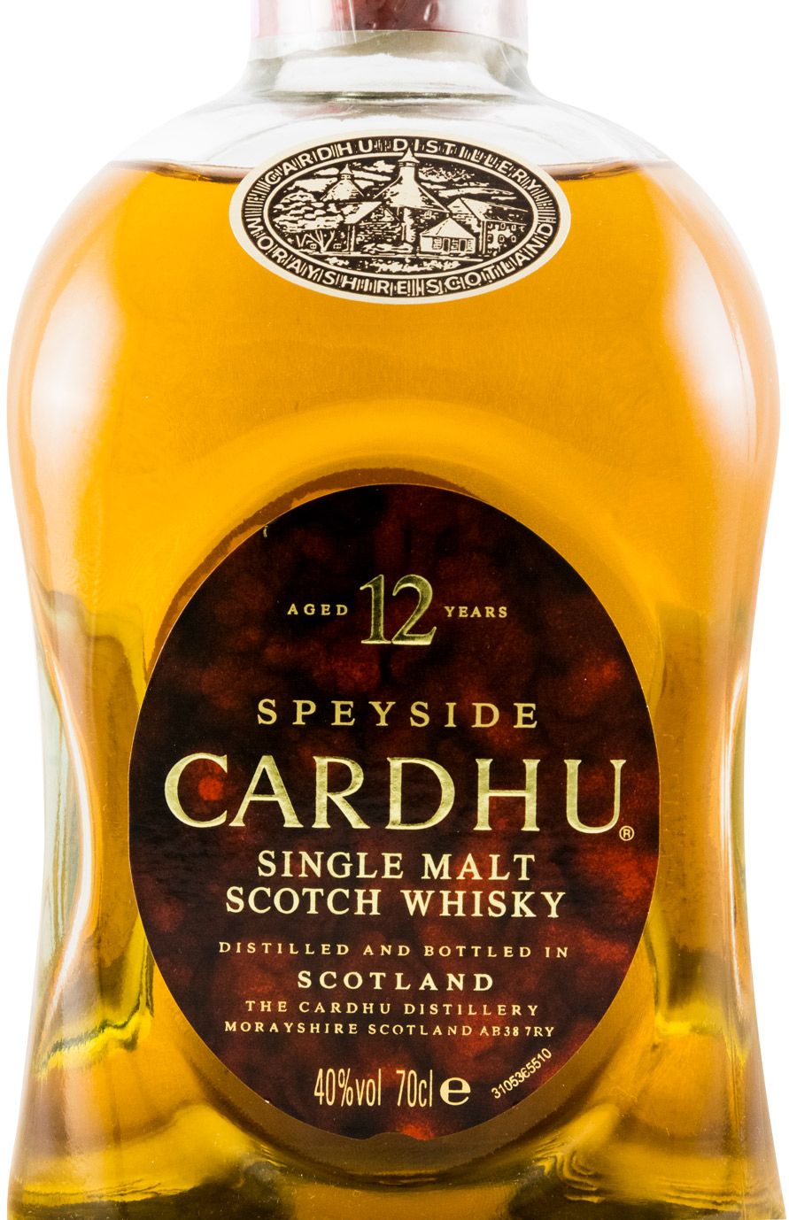 Cardhu 12 anos (garrafa antiga)