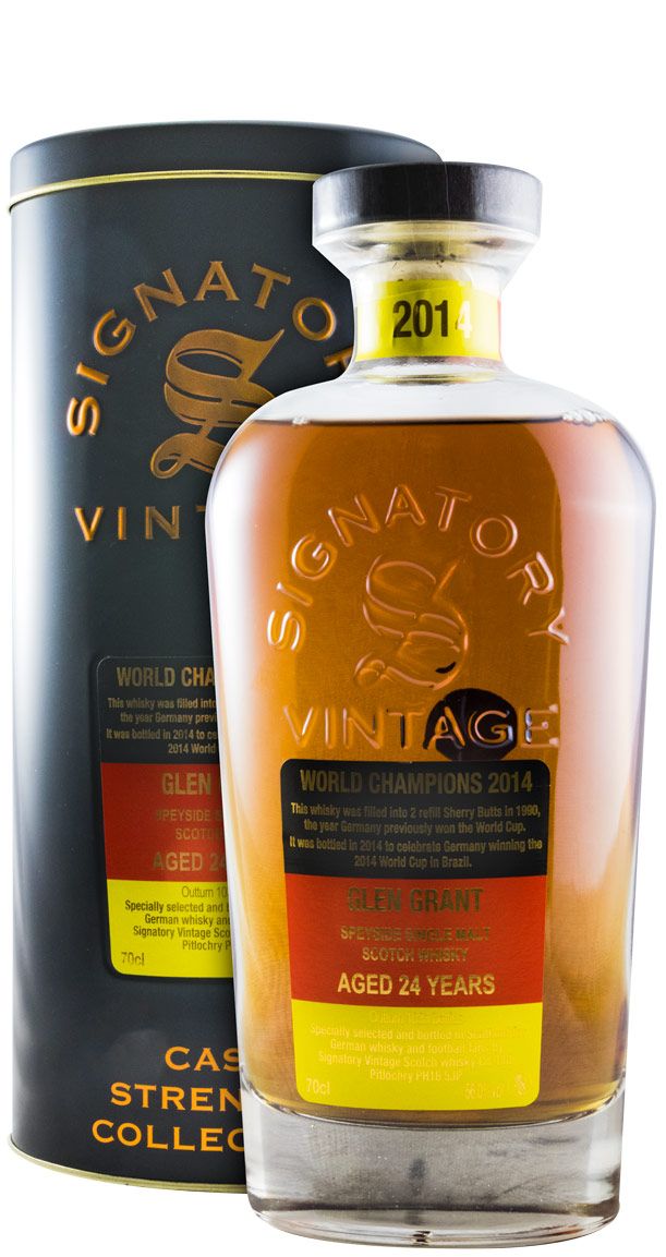 1990 Signatory Vintage Glen Grant 24 anos (engarrafado em 2014)
