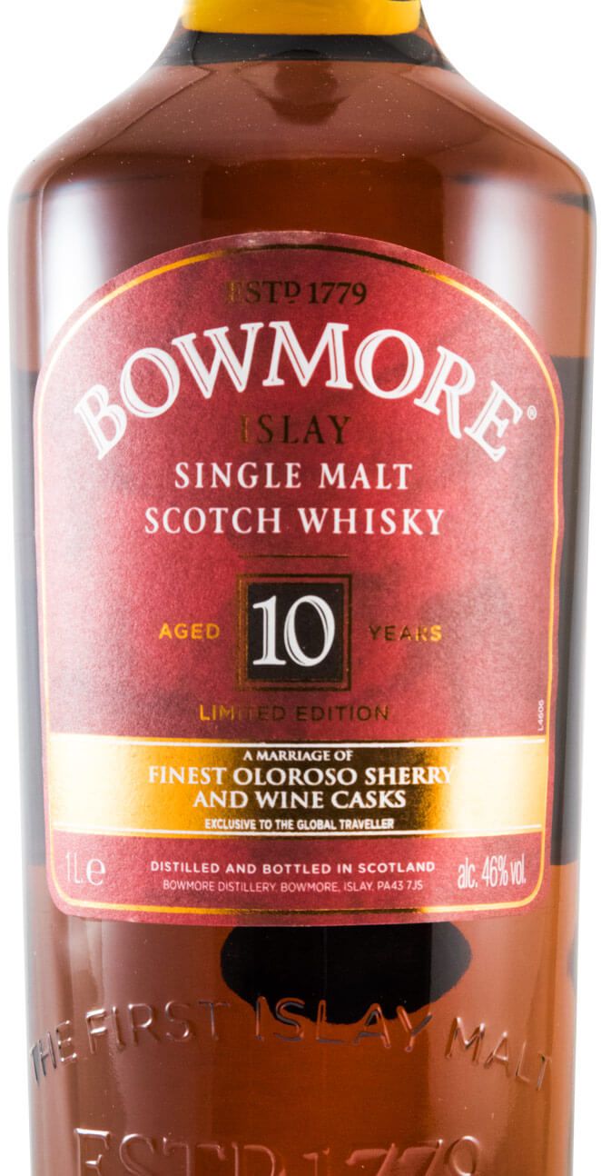 Bowmore Inspired by Devil's Casks Series 10 anos 1L