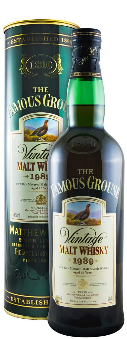 1989 Famous Grouse Vintage Malt