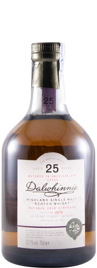 Dalwhinnie Natural Cask Strength 25 years