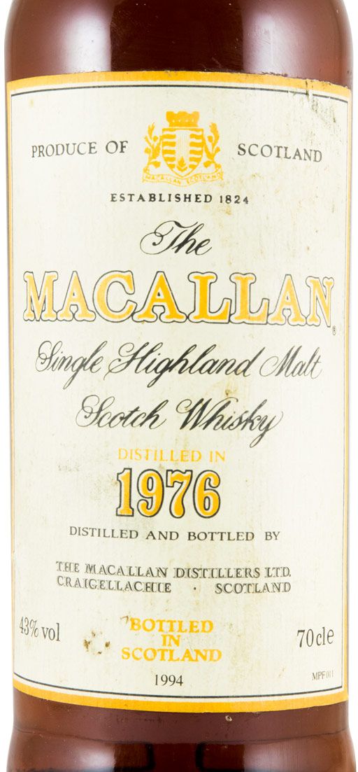 1976 Macallan 18 years
