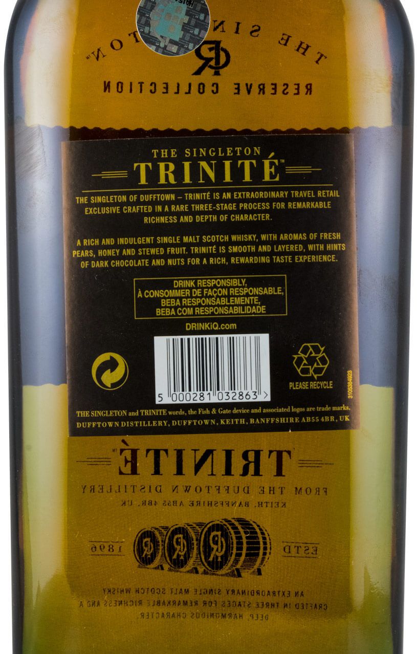 The Singleton Trinité Reserve Collection 1L