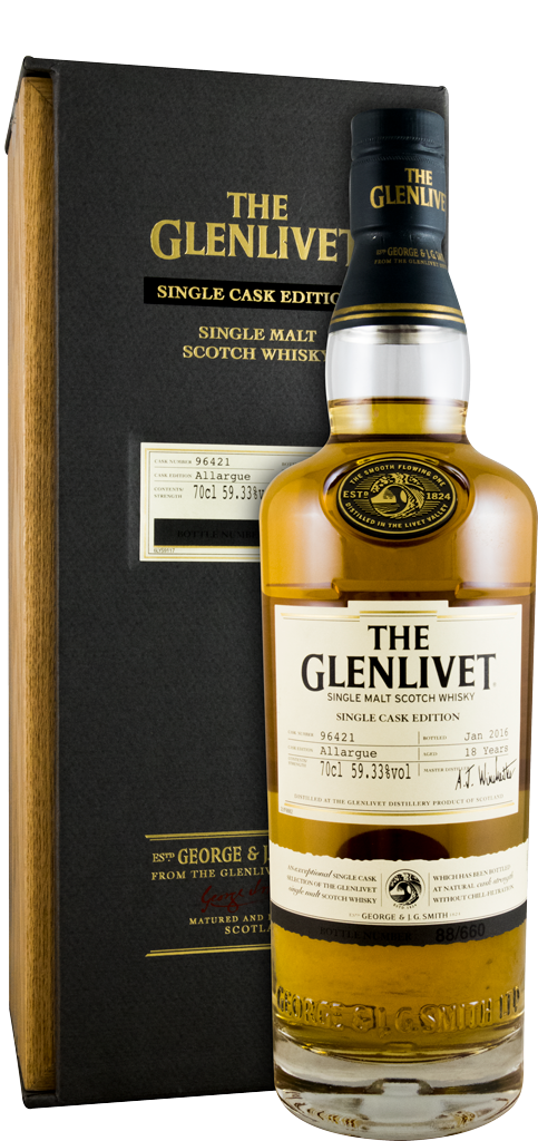 Glenlivet Allargue Single Cask Edition 18 anos