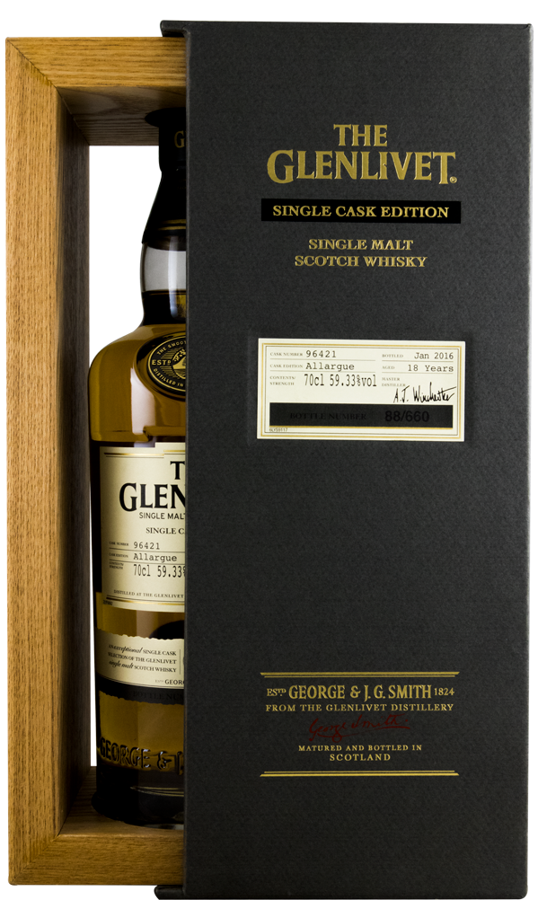 Glenlivet Allargue Single Cask Edition 18 anos