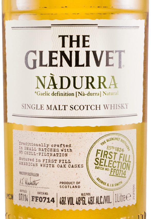 Glenlivet Nadurra Dram Chair First Fill Selection 1L