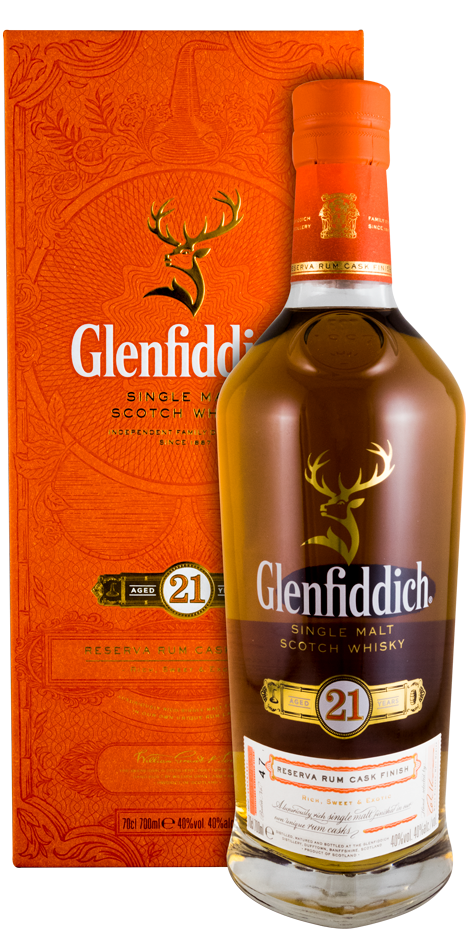 Glenfiddich Reserva Rum Cask Finish 21 anos