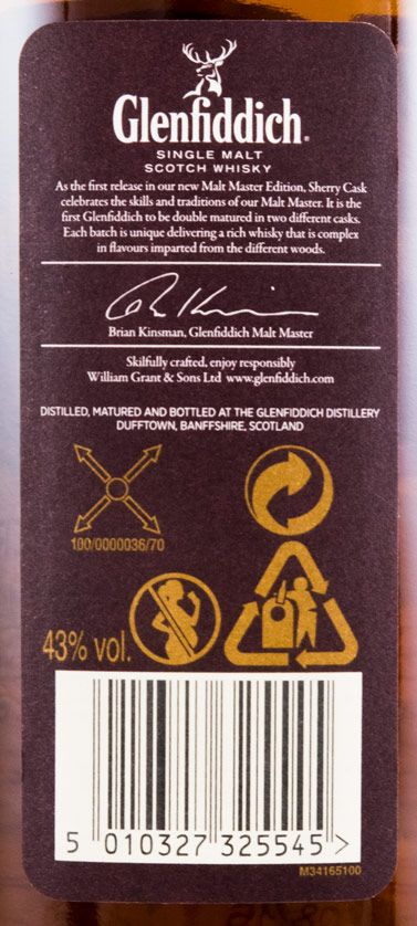 Glenfiddich Masters Sherry Cask