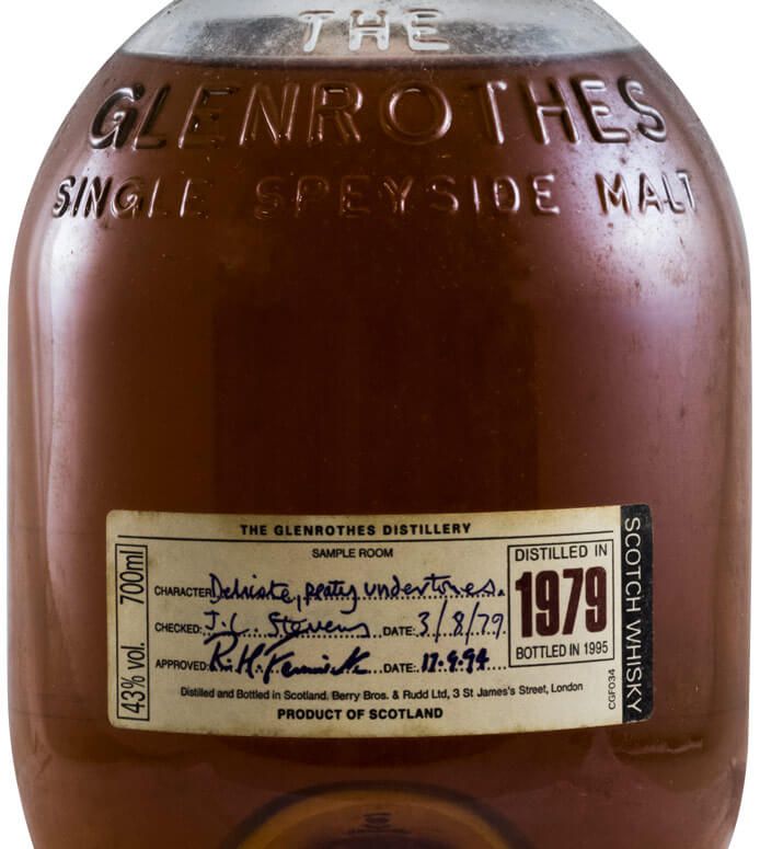 1979 Glenrothes 1979 (engarrafado em 1995)