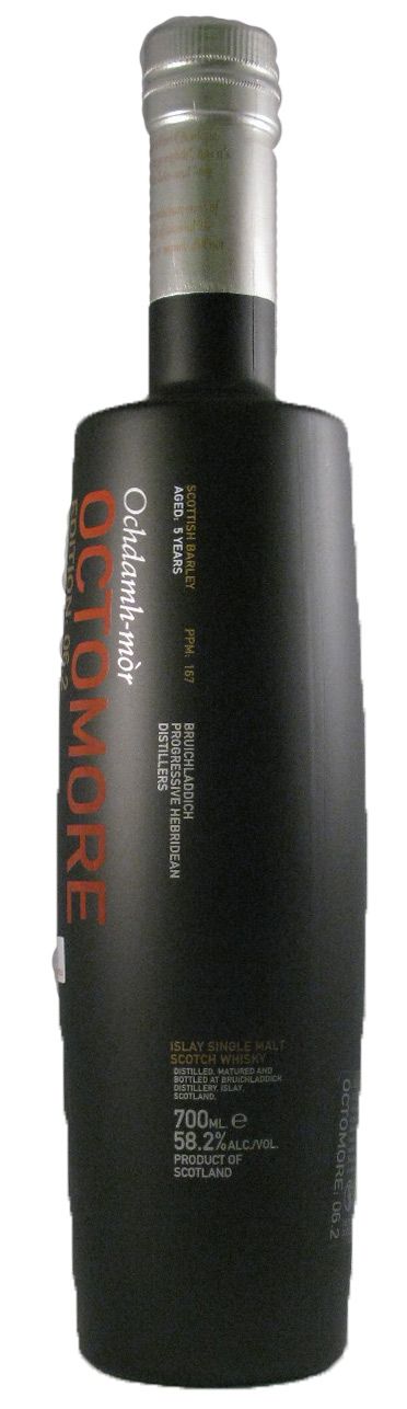 Bruichladdich Octomore 06.2 Ochdamh-Mor 167 PPM