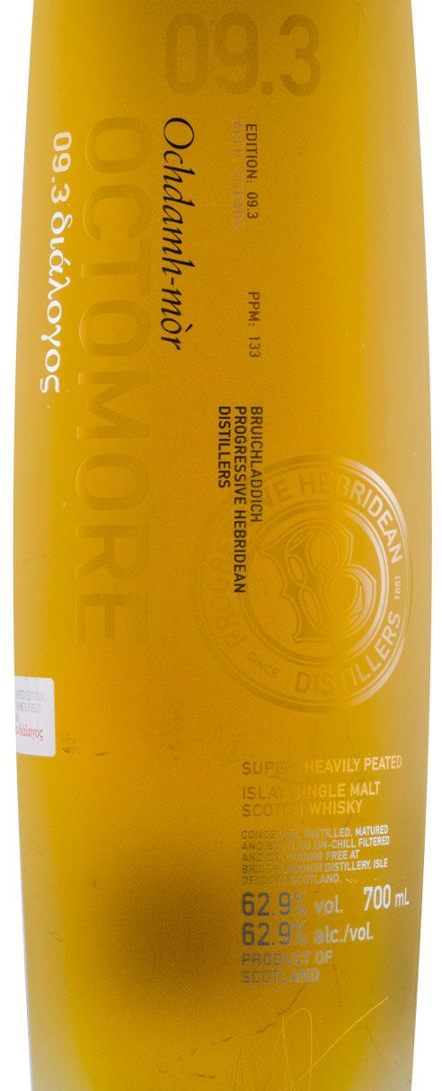 Bruichladdich Octomore 9.3 Edition Islay 133 PPM