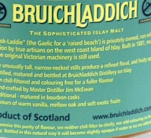 Bruichladdich 2nd Edition 12 anos